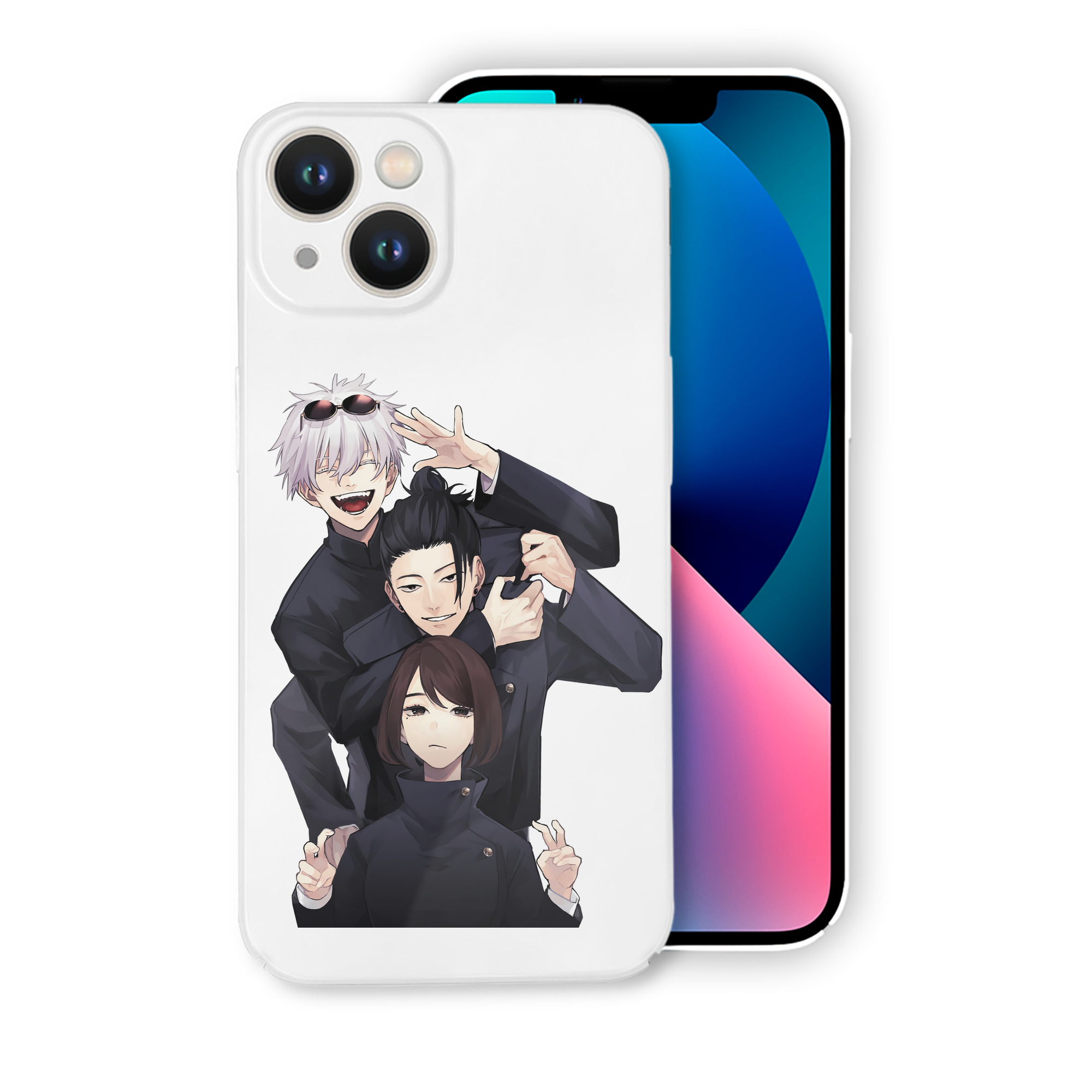 （画像用） 呪術廻戦 Jujutsu Kaisen 【iPhone 14シリーズ対応】ハードケース